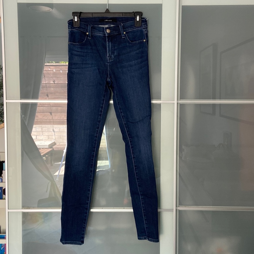 J Brand Blue Skinny Jeans - 25
